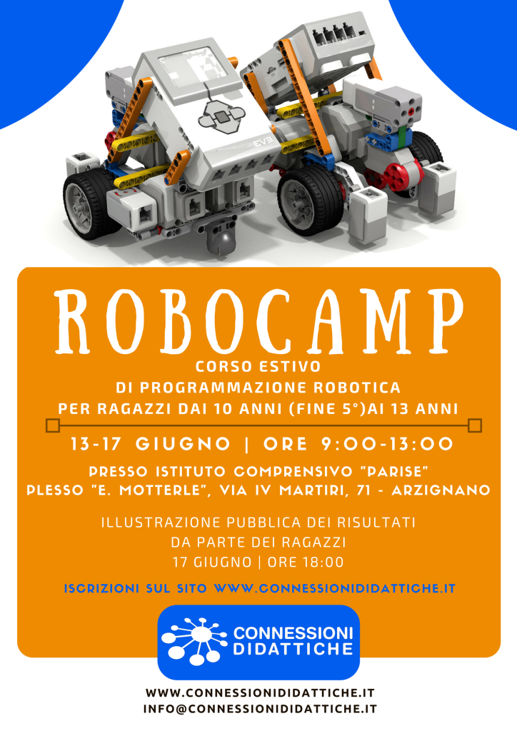 Locandina RoboCamp